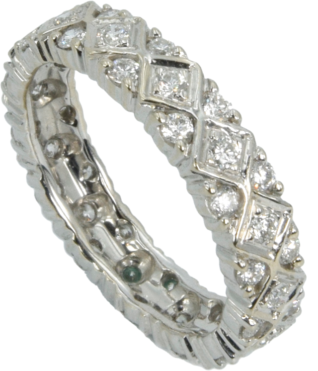 Full Eternity Ring with Diamonds