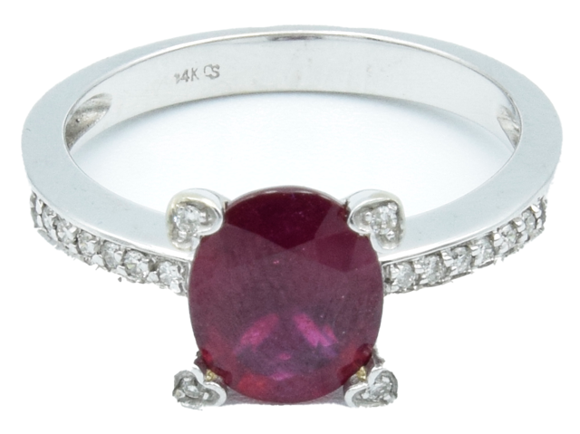 Taras Ruby Diamond Ring