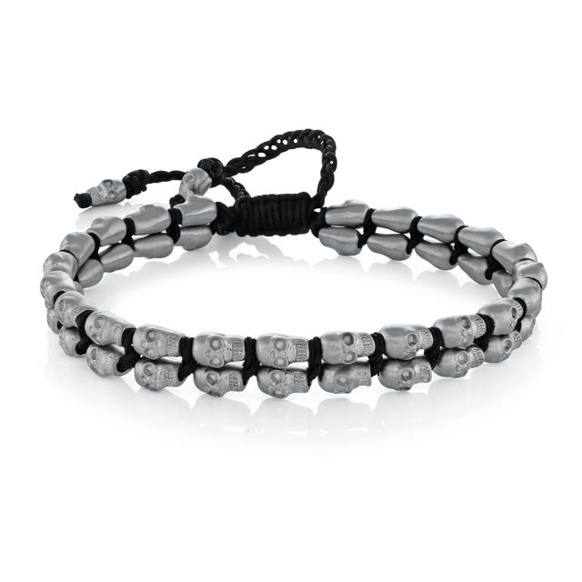 Italgem Stainless Steel Skeleton Bracelet